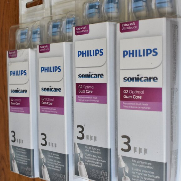 Philips Sonicare Replacement Brush Heads, 4 x 3 pks, 12 toothbrush heads - Picture 2 of 3